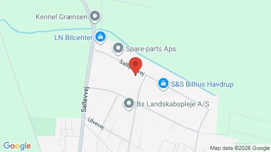 Lagerlokaler til leje i Havdrup - Foto fra Google Street View