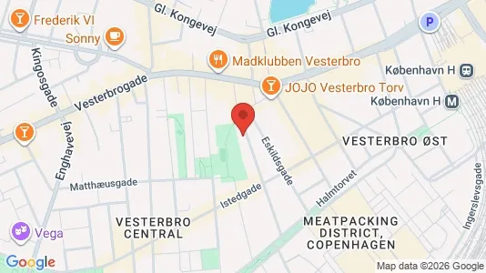 Erhvervslejemål til leje i Vesterbro - Foto fra Google Street View