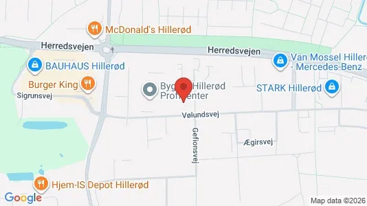 Lagerlokaler til salg i Hillerød - Foto fra Google Street View
