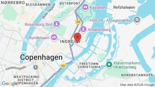 Butikslokaler til leje i København K - Foto fra Google Street View