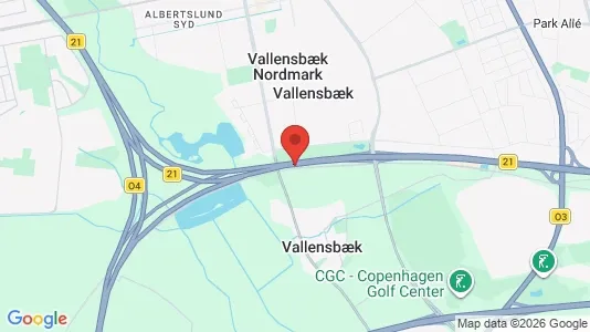 Kontorlokaler til leje i Vallensbæk - Foto fra Google Street View