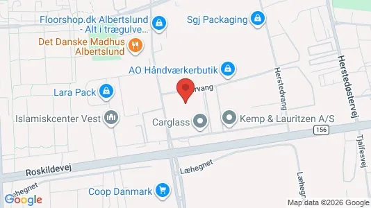 Kontorlokaler til leje i Albertslund - Foto fra Google Street View