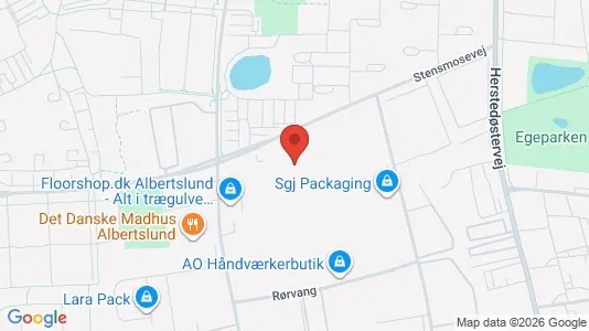 Kontorlokaler til leje i Albertslund - Foto fra Google Street View