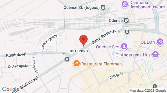 Kontorlokaler til salg i Odense C - Foto fra Google Street View