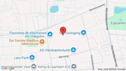Kontorlokaler til leje i Albertslund - Foto fra Google Street View