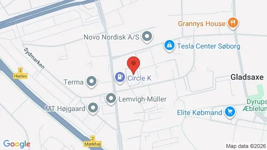 Kontorlokaler til leje i Søborg - Foto fra Google Street View