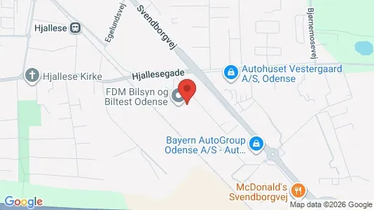 Lagerlokaler til leje i Odense S - Foto fra Google Street View