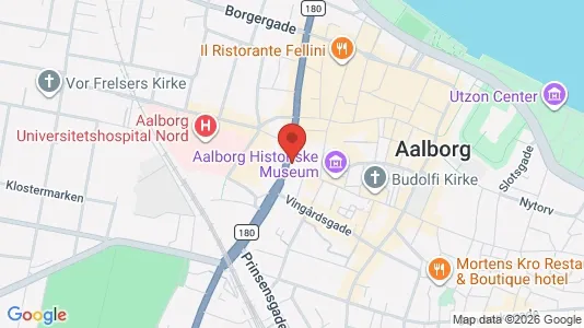 Kontorlokaler til leje i Aalborg Centrum - Foto fra Google Street View