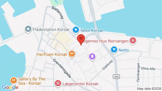 Kontorlokaler til salg i Korsør - Foto fra Google Street View