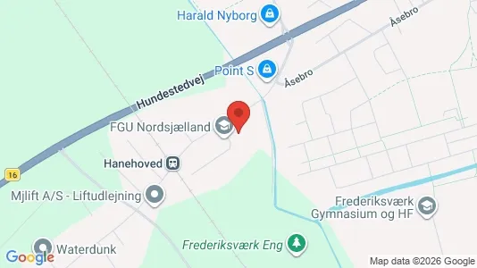 Lagerlokaler til leje i Frederiksværk - Foto fra Google Street View