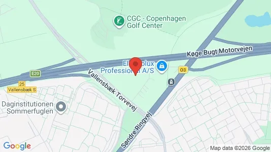 Kontorlokaler til leje i Vallensbæk Strand - Foto fra Google Street View