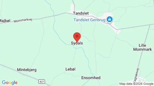 Butikslokaler til leje i Sydals - Foto fra Google Street View
