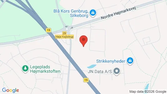 Lagerlokaler til leje i Silkeborg - Foto fra Google Street View
