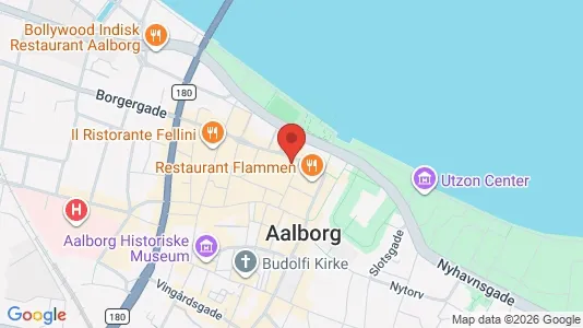 Erhvervslejemål til salg i Aalborg Centrum - kort over placeringen