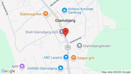 Boligudlejningsejendomme til salg i Glamsbjerg - Foto fra Google Street View
