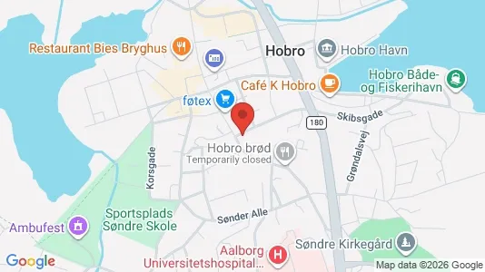 Boligudlejningsejendomme til salg i Hobro - Foto fra Google Street View