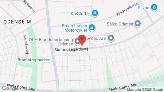 Kontorlokaler til leje i Odense M - Foto fra Google Street View