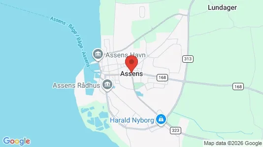 Erhvervslejemål til salg i Assens - Foto fra Google Street View