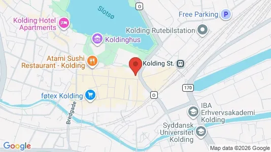 Kontorlokaler til leje i Kolding - Foto fra Google Street View