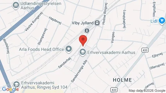 Kontorlokaler til leje i Viby J - Foto fra Google Street View
