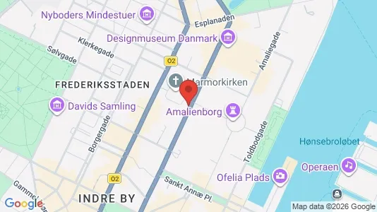 Kontorlokaler til leje i København K - Foto fra Google Street View