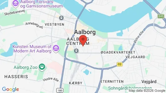 Hoteller til salg i Aalborg Centrum - Foto fra Google Street View