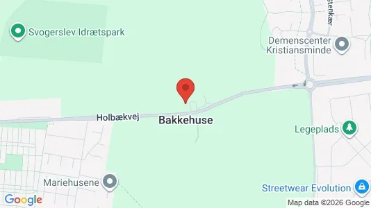 Lagerlokaler til leje i Hedehusene - kort over placeringen