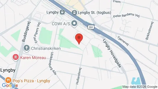 Kontorlokaler til leje i Kongens Lyngby - Foto fra Google Street View