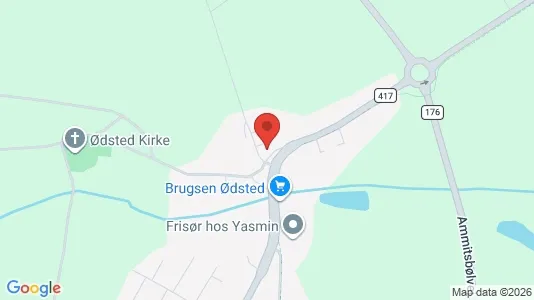 Erhvervslejemål til salg i Vejle Centrum - kort over placeringen