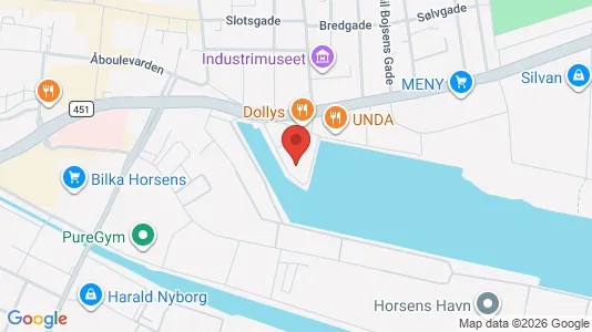 Kontorlokaler til leje i Horsens - Foto fra Google Street View