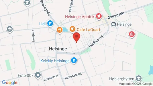 Kontorlokaler til leje i Helsinge - Foto fra Google Street View