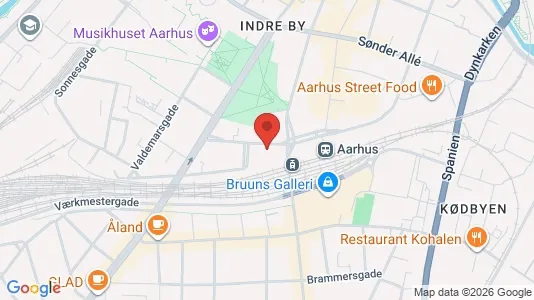 Kontorlokaler til leje i Århus C - Foto fra Google Street View