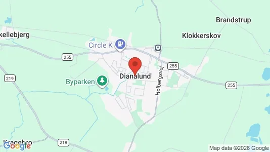Butikslokaler til leje i Dianalund - Foto fra Google Street View