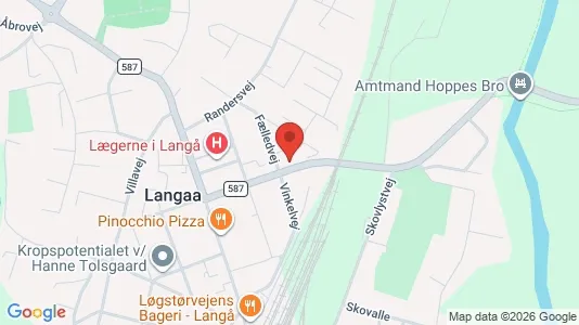 Boligudlejningsejendomme til salg i Langå - Foto fra Google Street View