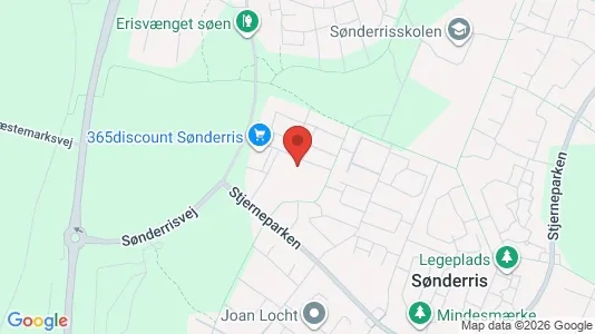 Boligudlejningsejendomme til salg i Esbjerg V - kort over placeringen