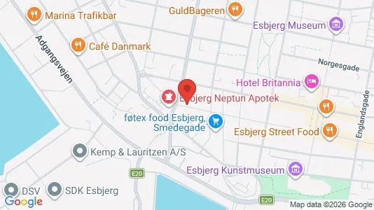 Erhvervslejemål til salg i Esbjerg Centrum - Foto fra Google Street View