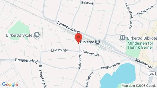 Kliniklokaler til leje i Birkerød - Foto fra Google Street View