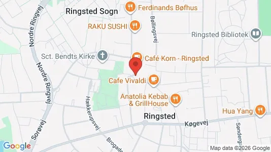 Erhvervslejemål til leje i Ringsted - Foto fra Google Street View