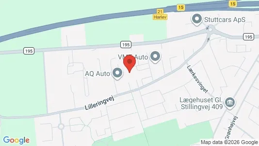Lagerlokaler til leje i Harlev J - Foto fra Google Street View