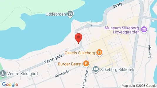 Kliniklokaler til leje i Silkeborg - Foto fra Google Street View