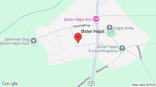 Erhvervslejemål til salg i Løgumkloster - kort over placeringen