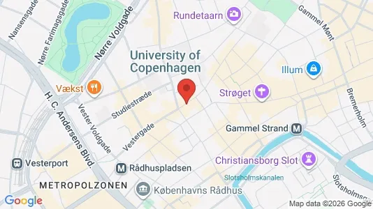 Lagerlokaler til leje i København K - kort over placeringen