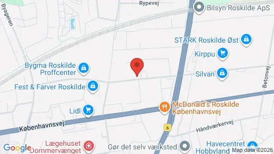 Lagerlokaler til salg i Roskilde - Foto fra Google Street View