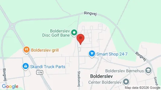 Boligudlejningsejendomme til salg i Bolderslev - kort over placeringen