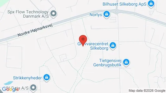 Kontorlokaler til salg i Silkeborg - Foto fra Google Street View