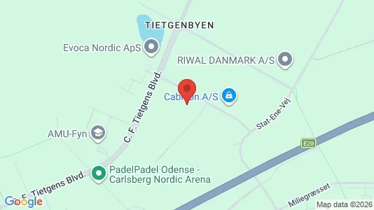 Kontorlokaler til leje i Odense SØ - Foto fra Google Street View