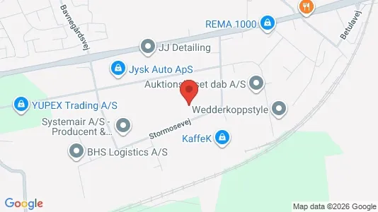 Kontorlokaler til leje i Hasselager - Foto fra Google Street View