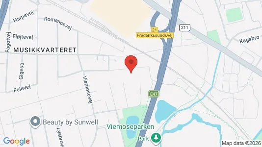 Lagerlokaler til leje i Herlev - kort over placeringen