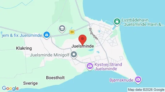 Butikslokaler til salg i Juelsminde - Foto fra Google Street View