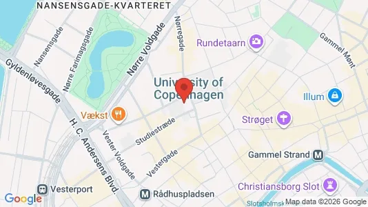 Kontorlokaler til leje i København K - kort over placeringen